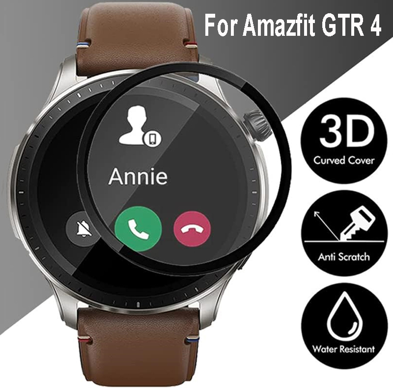 Smartwatch Screen Film - HD Curvo Anti-Scratch Filme para Amazfit