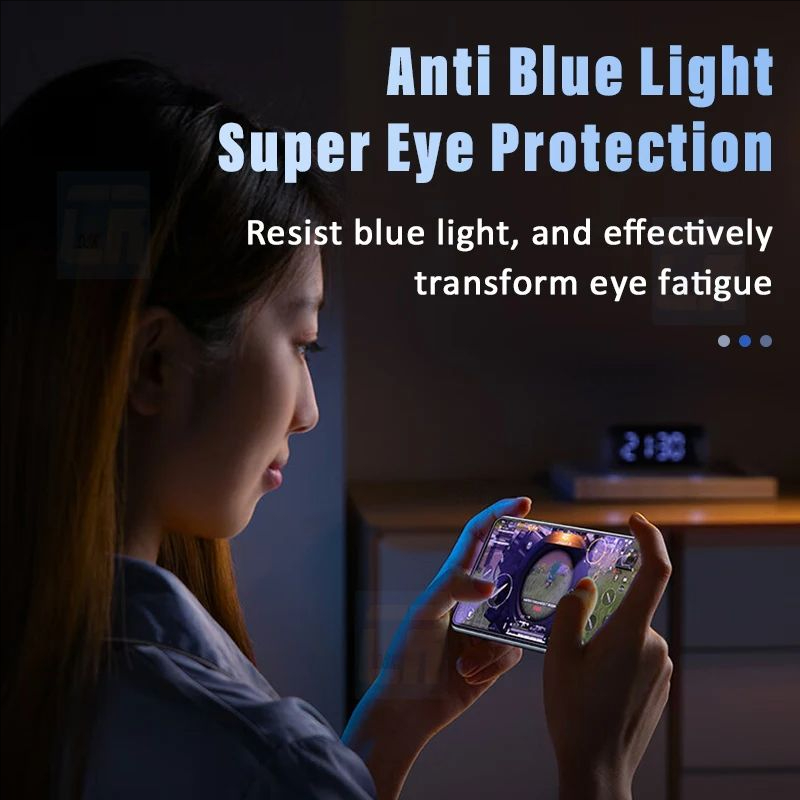 2-4 peças de vidro temperado a - Anti Blue Light Film avaliação e preço