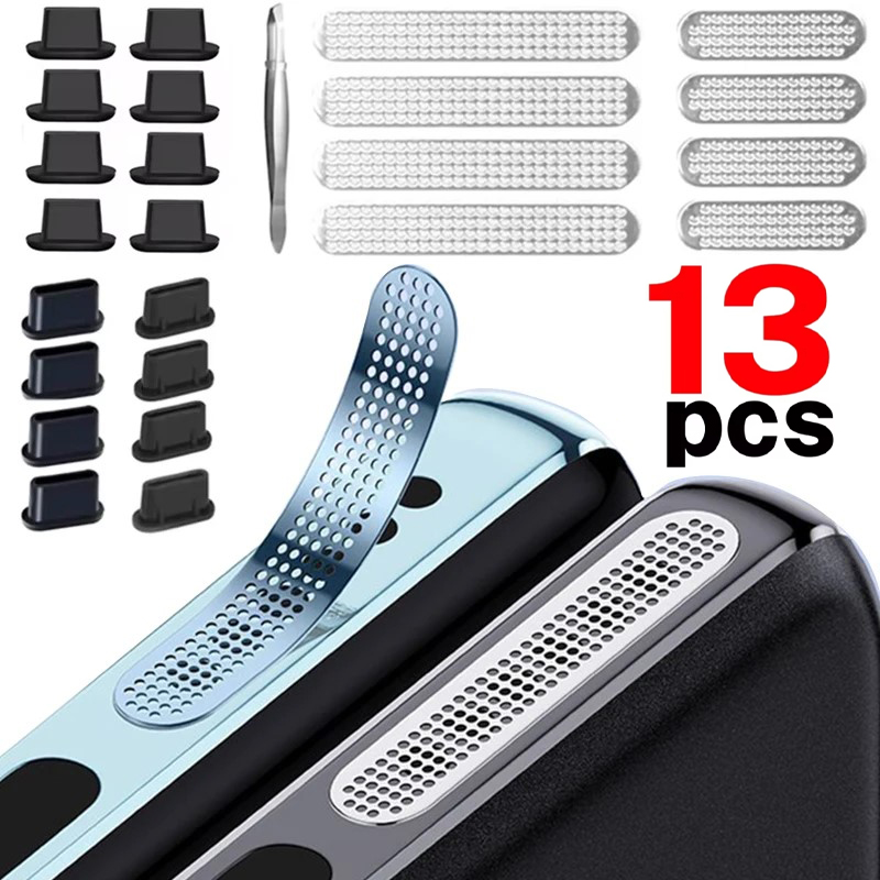 13 pçs telefone móvel à prova  - Dust Removal Sticker avaliação e preço