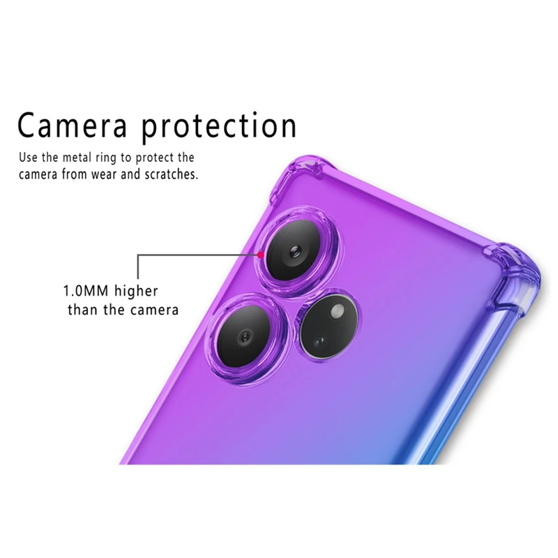 Capa macia translúcida para Re - Realme Gt 6 avaliação e preço